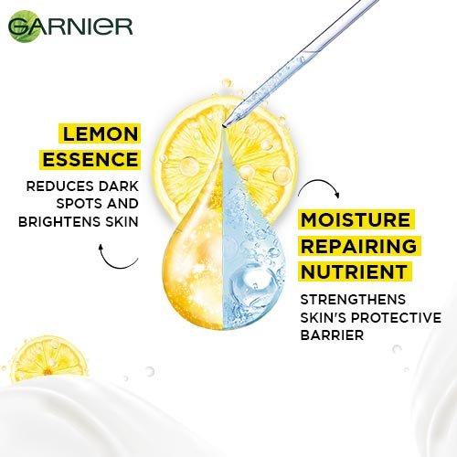 Garnier Hand Cream with Lemon Essence - Reduces Dark Spots & Moisturizes